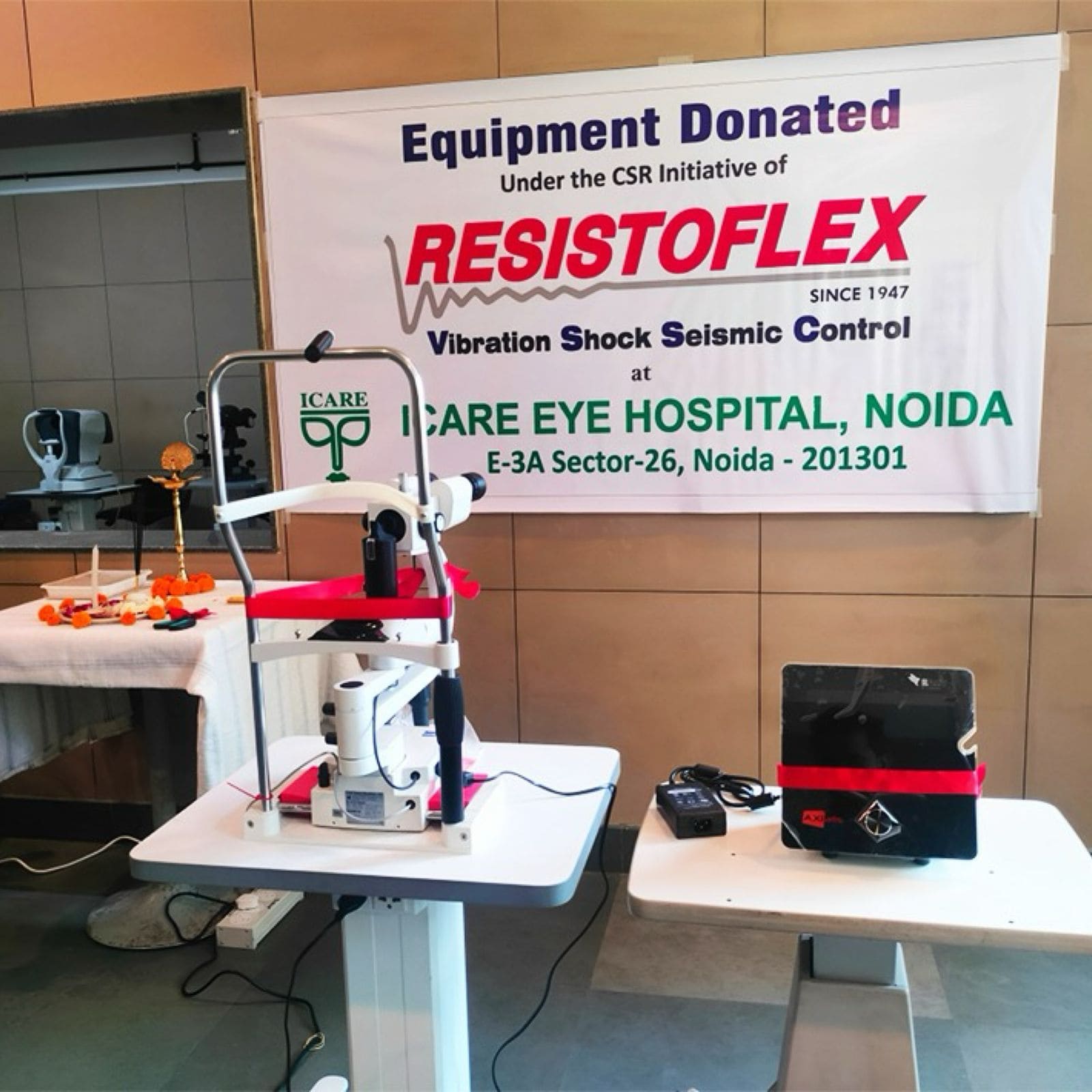 Resistoflex Donates Advanced Eye
                                                Equipment Image 2
