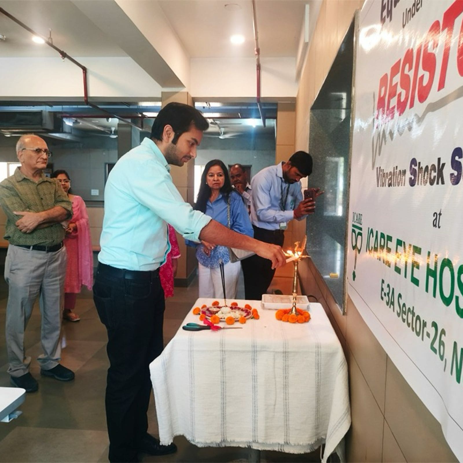 Resistoflex Donates Advanced Eye
                                                Equipment 4