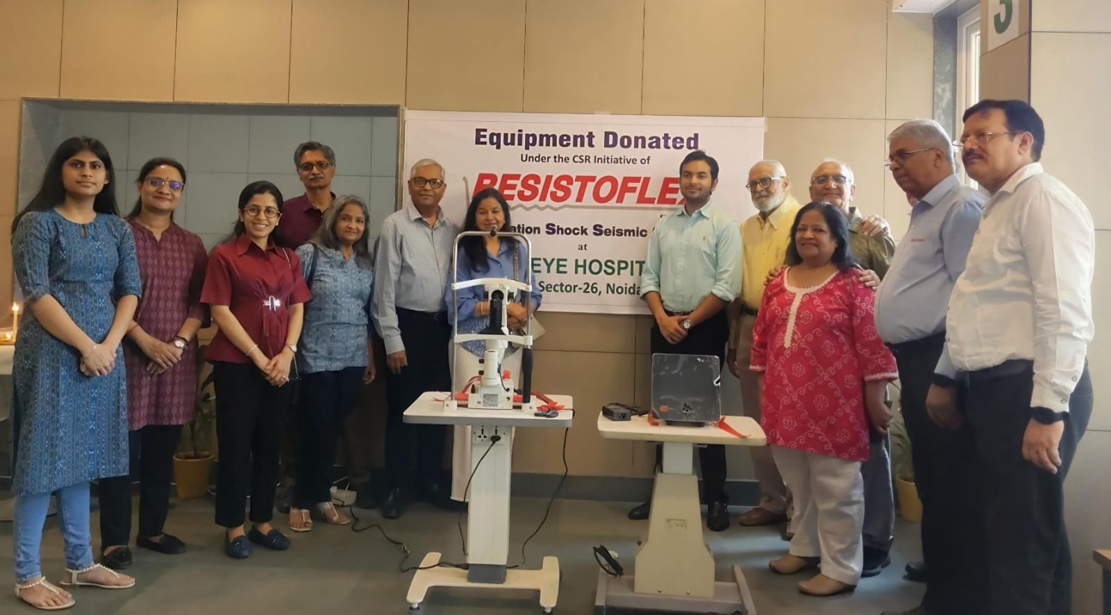 Resistoflex Donates Advanced Eye

                                                Equipment