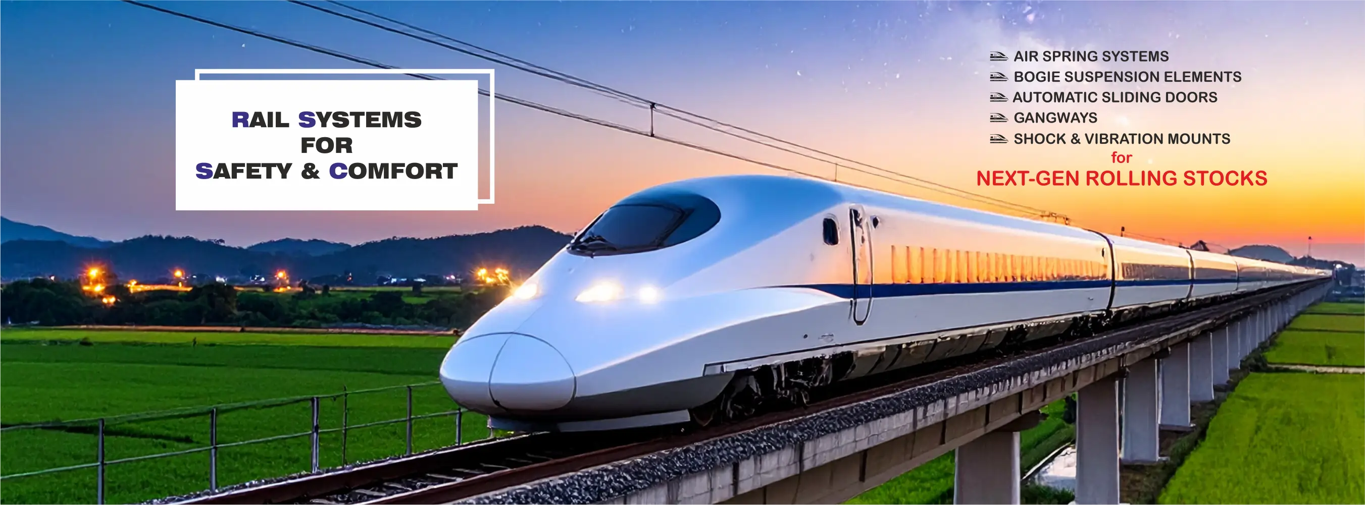 Advance Rail Systems for safety & comfort