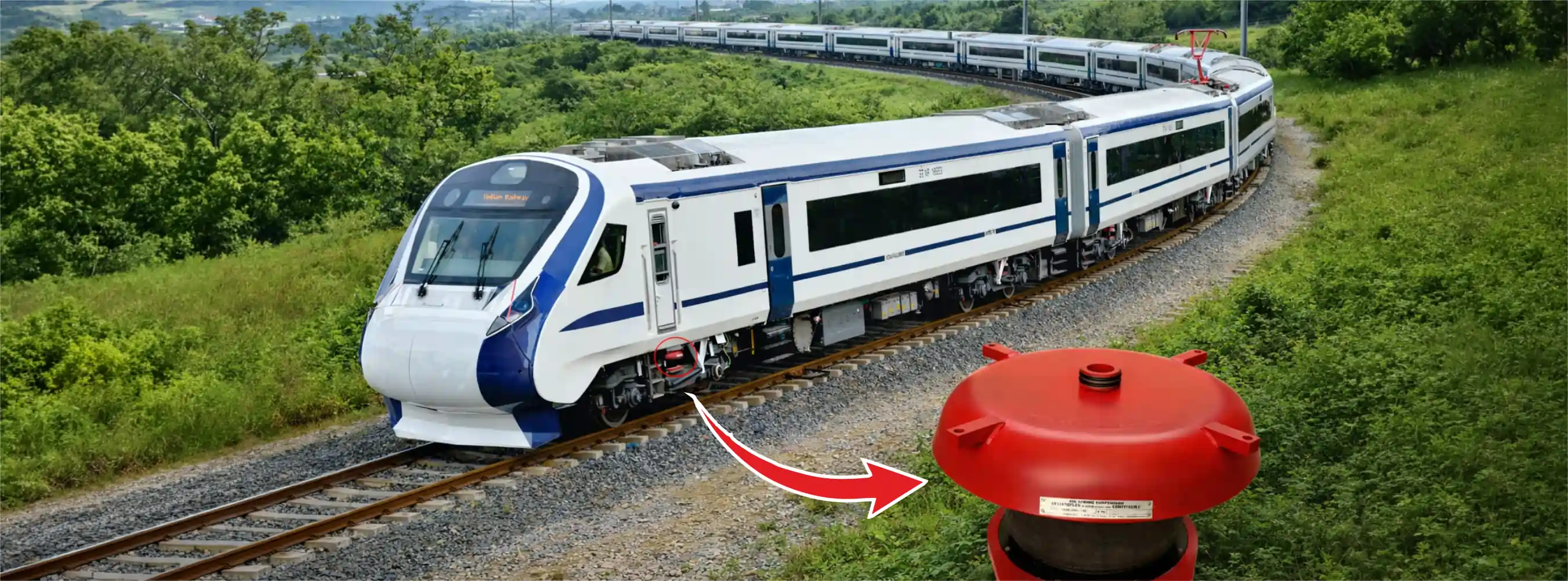 Resistoflex Indian Railway Air Suspension