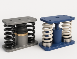 Spring Viscous Damper by Resistoflex